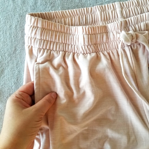 KYODAN Day-to-Day Low-Key Joggers in Heathered Pink - Picture 6 of 16